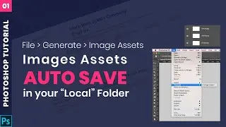 Photoshop - Auto Save Image Assets - PSD To Image Assets