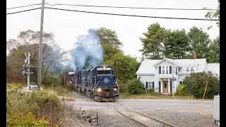 Four Geeps and 52 Cars on Sappi-3 West! Heaviest I've Seen -9/23/24