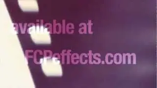 Cinema Film Grain Plugin for Final Cut Pro X