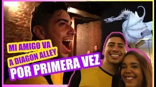 VLOG| MI AMIGO VA AL MUNDO DE HARRY POTTER POR PRIMERA VEZ