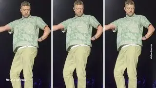 Justin Timberlake goes viral after 'embarrassing' attempt at DC's 'Beat Ya Feet' dance