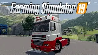 МОДИФИКАЦИЯ на ТЯГАЧ DAF CF для Farming Simulator 2019