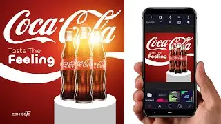 How To Design A Coca Cola Poster In Pixellab