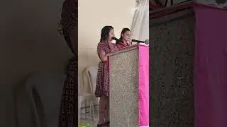 VEJA ESTA DUAS JOVEM FAZENDO ABERTURA DO CULTO ANA E LETICIA