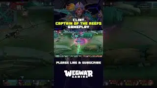 MLBB | Clint - Captain of the Reefs skin Gameplay