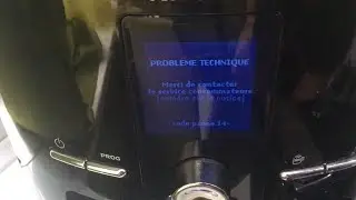 Krups Error 14, Крупс ошибка 14, терморезистор замена.