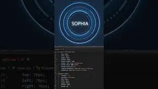 Designing the Hood of Sophia  | Python Desktop App | AI Assistant Python Project