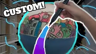 CUSTOMIZING BASKETBALL🏀(SaTiSfYiNg)! | Mr Vince