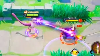 Mewtwo X users be like... | Pokemon UNITE clips