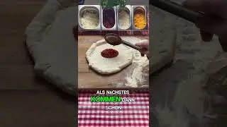 Knusprige New York Style Pizza mit ultimativem Käserand