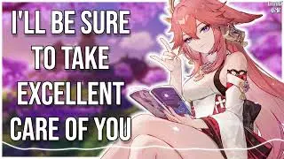 3DIO | Yae Miko Get's you Ready for a Special Event 👀| Ms. Hina Genshin Impact ASMR RP