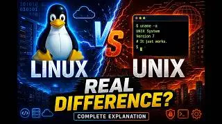 Linux vs Unix Explained: The REAL Difference in 2026 | Complete Beginner to Expert Guide