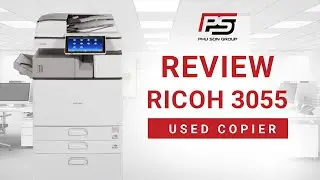 Review Máy Photocopy Ricoh MP 3055