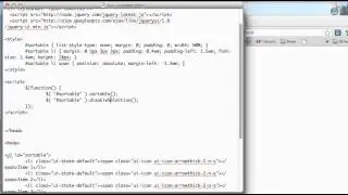 JS 4U 176: Sortable Objects in JQuery UI