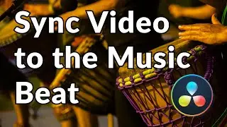 How to Sync Video to the Music Beat in DaVinci Resolve