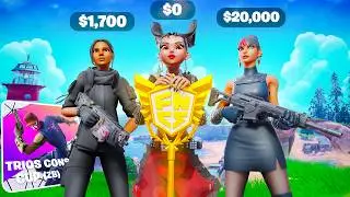 How I WON The Trios Console Cash Cup With 2 Pro Players.. 🏆