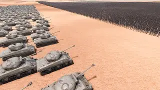200 SHERMANS vs 500.000 URUK SWORDSMAN | Ultimate Epic Battle Simulator 2