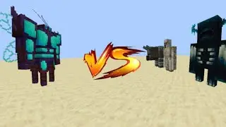 Warped Mosco (Alex's Mobs) vs Strongest Vanilla Mobs | Minecraft Mob Battle