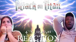 ATTACK ON TITAN (4x19) (4x20) (4x21) | FIRST TIME WATCHING | ANIME REACTION