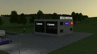 Befestigung von Lichtwerbung