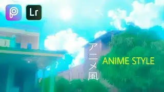 Tutorial edit foto anime style di android || PicsArt & Lightroom mobile tutorial
