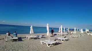 ДИВНОМОРСКОЕ😔УТРО, ПЛЯЖ ВОЕННОГО САНАТОРИЯ 🤲🔆