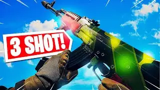 BEST COLD WAR AK47 CLASS FOR WARZONE! *3 SHOT* 27 KILLS (WARZONE SEASON 3)
