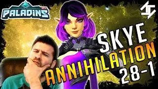 Paladins Skye Annihilation Streak 28-1 Best Match