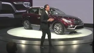 Infiniti reveals 2016 QX50 luxury crossover at New York International Auto Show