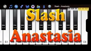 Slash - Anastasia - How to Play on Piano