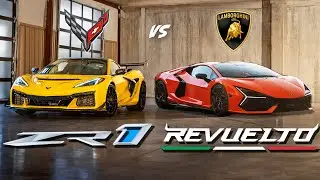 2025 CORVETTE ZR1 VS 2025 LAMBORGHINI REVUELTO! Has America's Sportscar TURNED Hypercar?