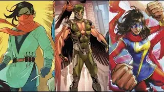 Who Is Red Dagger? | Kamala Khan's friend (Ms.Marvel, Falcon, Spider-man, Viv, Cyclops, Black Widow)