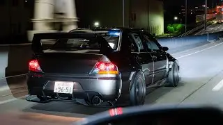 Japan Night Run EVO8, R32 GTR, GT86 Cinematic Video