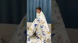 Детский комплект с готовым одеялом производства DonCotton из 100% хлопка