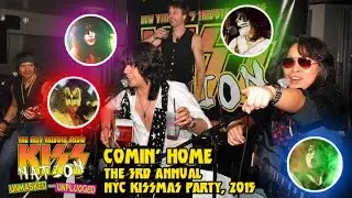 KISSNATION performs "Comin' Home" Unplugged & Unmasked at the 3rd Annual NYC KISSmas Party