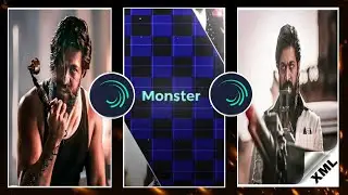 Monster 🤯Xml File New Trend 🤩Xml KGF 3😈 New Trend Xml File 🍃Edit By 