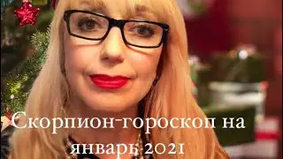 Скорпион -гороскоп на январь 2021 год от Милы.