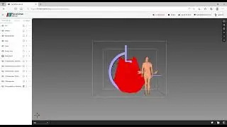 Scatter ray at IVR visualise using ParaViewGlance