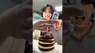 Cake with crushes