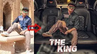The King Poster Design in Photoshop || Photoshop tutorial by R4S