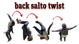 I tried to do a roundoff back flip with a full twist