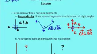 2.1 Perpendicularity (Lesson)
