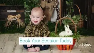 Matt & Shea Photography Easter Minis with Real Bunnies