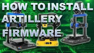 How to install firmware on your Artillery 3D printer equipped with a RUBY mainboard.