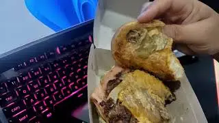 first time try metzshack burger Old Man