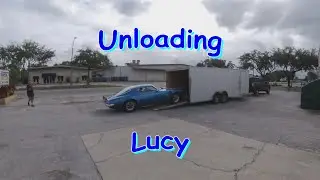 Unloading 1970 Trans Am Timelapse