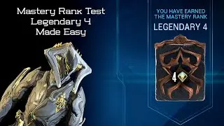 WARFRAME Mastery Rank Test LR 4 Made Easy