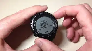 Suunto Core (Classic Black): Setting Time and Date