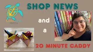 Shop news, Darren's cooking dinner Thursday, and a 20 minute caddy!