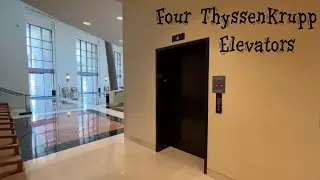 4 ThyssenKrupp Elevators at  Ferguson Center for the Arts Newport News VA